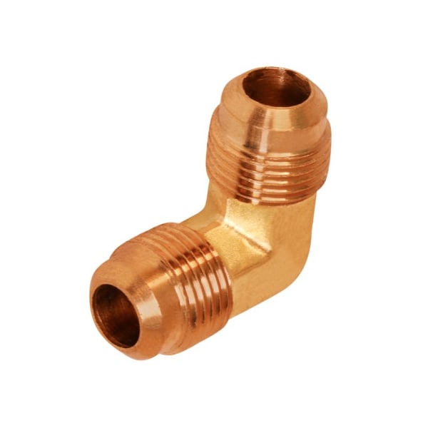 Everflow 5/8 Flare 90 Degree Elbow Pipe Fitting, Brass F55-58 - main